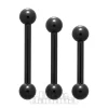 Blue Banana Black Titanium Barbell (Black)
