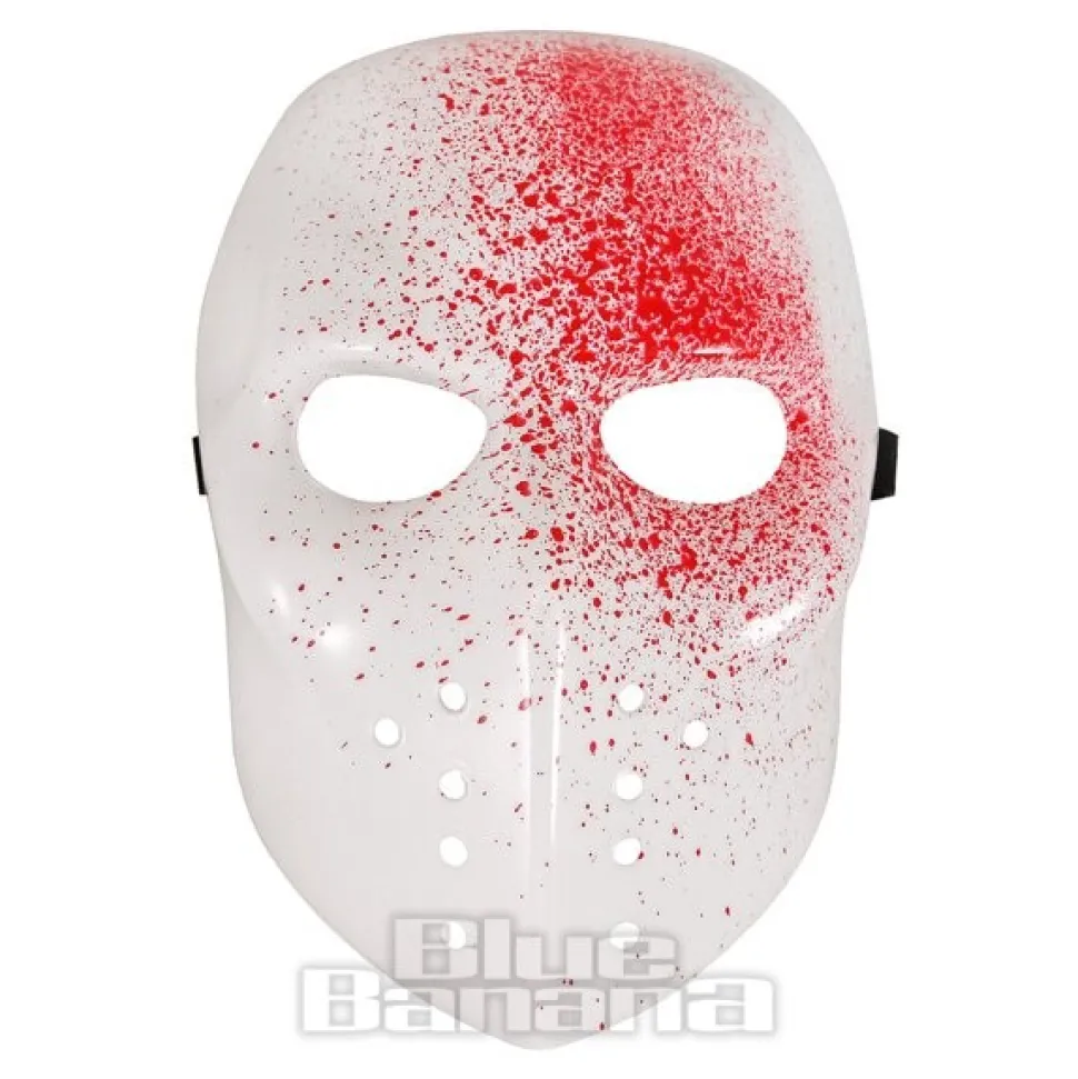 Blue Banana Blooded Mask (White/Red)