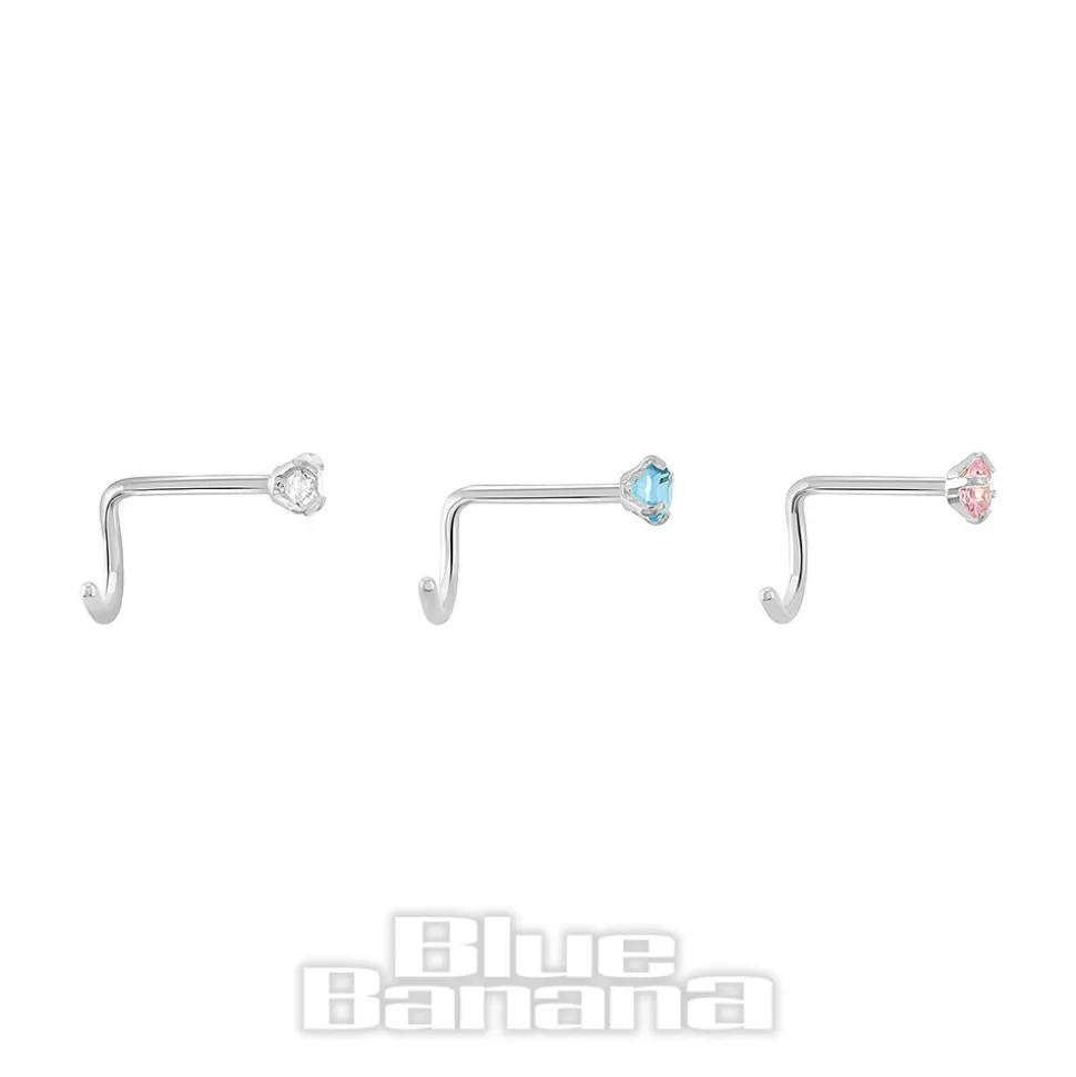 Blue Banana Box 3 Nose Wire Set (Multicolour)