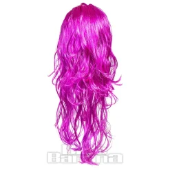 Blue Banana Bright Coloured Long Wig (Purple)