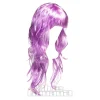 Blue Banana Bright Coloured Long Wig (Lilac)