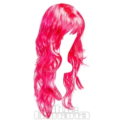 Blue Banana Bright Coloured Long Wig (Pink)