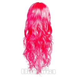 Blue Banana Bright Coloured Long Wig (Pink)
