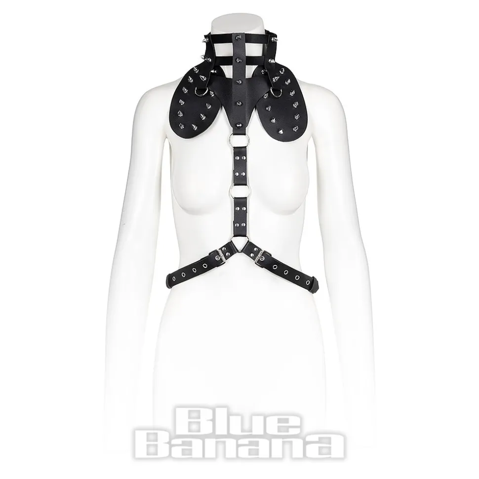 Blue Banana Buckle & O-Rings Harness (Black)