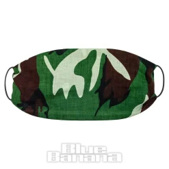 Blue Banana Camouflage Bandana (Green)
