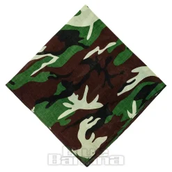 Blue Banana Camouflage Bandana (Green)