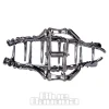 Blue Banana Claw Skeleton Hand Hair Clip (Black)