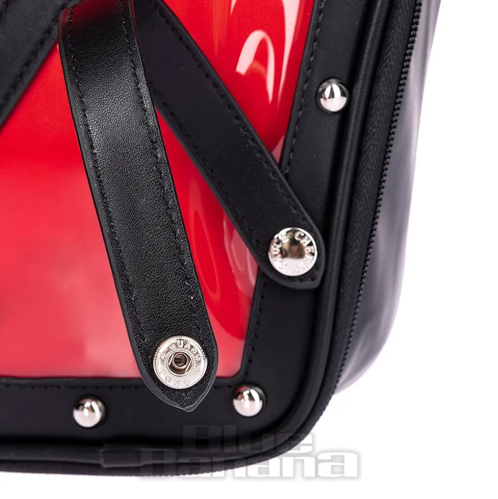 Blue Banana Coffin Bag (Red)