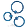 Blue Banana Coloured Titanium BCR (Teal)
