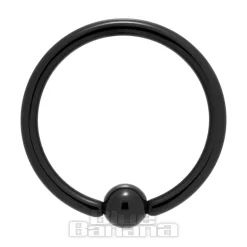 Blue Banana Coloured Titanium BCR (Black)