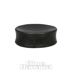 Blue Banana Concave Wood Ear Plug 42-52mm (Black)