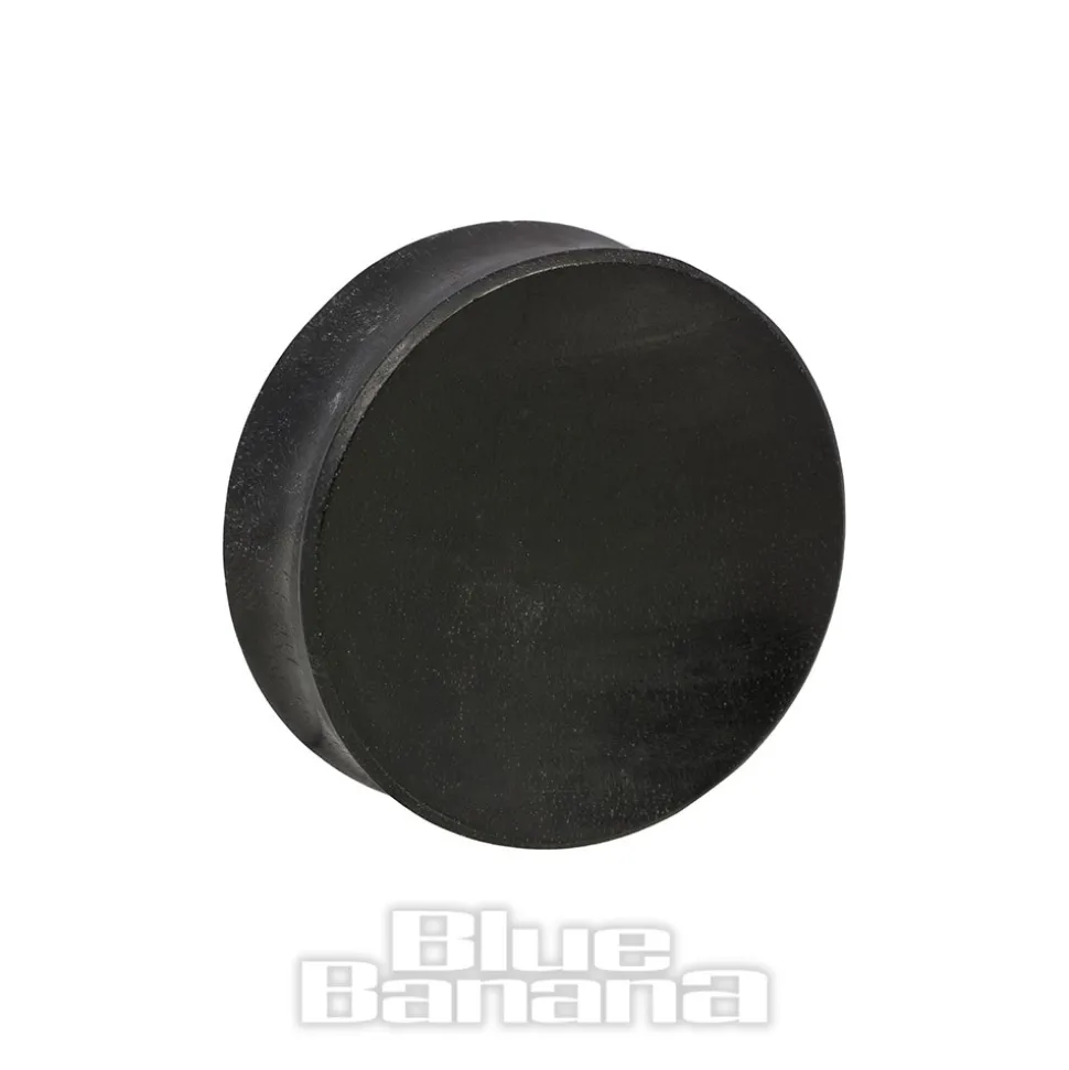 Blue Banana Concave Wood Ear Plug 42-52mm (Black)