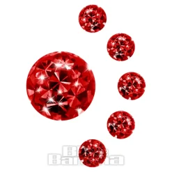 Blue Banana Crystal Glitter Ball (Siam)