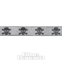 Blue Banana Crystal Skulls Belt (Black)