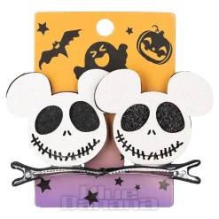 Blue Banana Dead Mouse Hair Clip (Black/White)