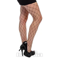 Blue Banana Extra Large Net Tights (Black)