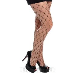 Blue Banana Extra Large Net Tights (Black)