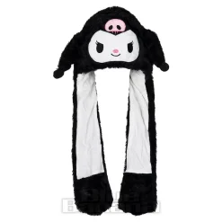 Blue Banana Face and Skull Ear Hat With Lights (Black)