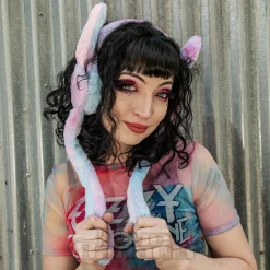 Blue Banana Flipping Ears Headband (Pastel)