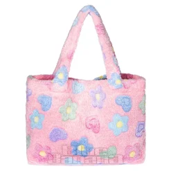 Blue Banana Flowers Handbag (Pink)