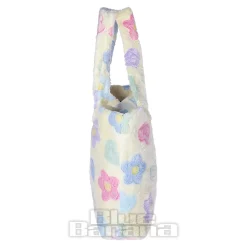 Blue Banana Flowers Handbag (Yellow)