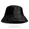 Blue Banana Fluffy Bucket Hat (Black)