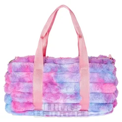 Blue Banana Fluffy Kawaii Handbag (Blue)