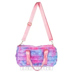Blue Banana Fluffy Kawaii Handbag (Blue)