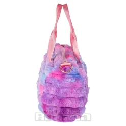Blue Banana Fluffy Kawaii Handbag (Blue)