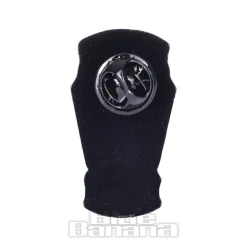 Blue Banana Forever & Ever Pin Badge (Black/White)