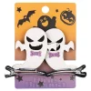 Blue Banana Ghosts Hair Clip (White)