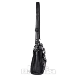 Blue Banana Hearts & Bow Handbag (Black)