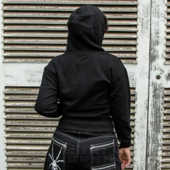 Blue Banana Heart & Swords Hoodie (Black)