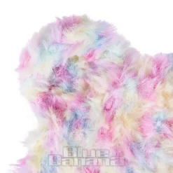 Blue Banana Knitted Ears Hat (Light Pink/Blue)