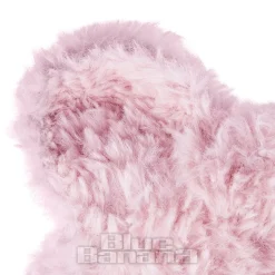 Blue Banana Knitted Ears Hat (Pastel Pink)
