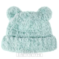 Blue Banana Knitted Ears Hat (Turquoise)