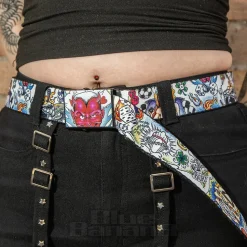 Blue Banana Lady Luck Belt (White)