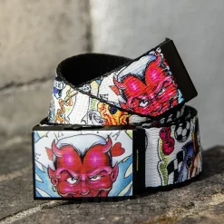 Blue Banana Lady Luck Belt (White)