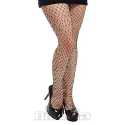 Blue Banana Large Fishnet Tights (Black)