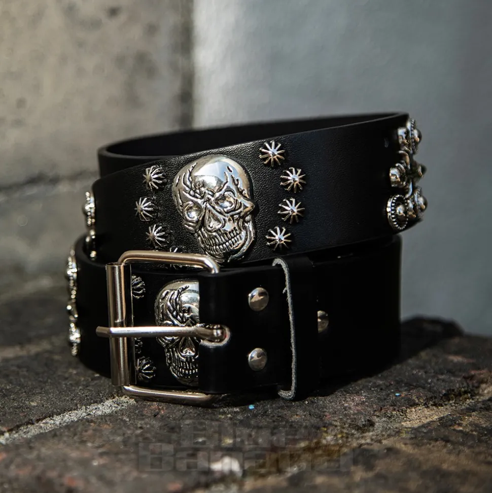 Blue Banana Large Skull & Dagger Belt