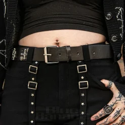 Blue Banana Large Skull & Dagger Belt