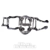 Blue Banana Large Snake Hair Clip (Black)