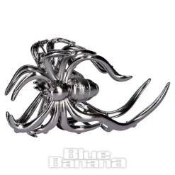Blue Banana Large Spider Hair Clip (Black)