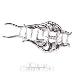 Blue Banana Large Spider Hair Clip (Silver)