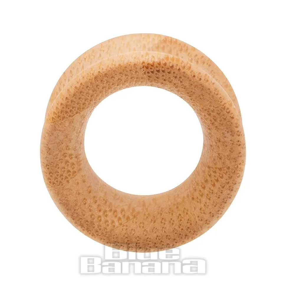 Blue Banana Light Beech Wood Flesh Tunnel 8-25mm (Brown)