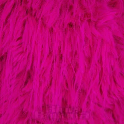 Blue Banana Long Fur Bag (Hot Pink)