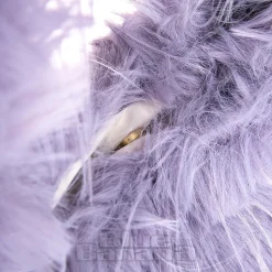 Blue Banana Long Fur Bag (Lilac)
