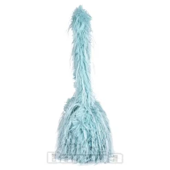 Blue Banana Long Fur Bag (Turquoise)