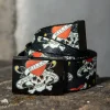 Blue Banana Love Kills Belt (Black)