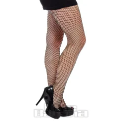 Blue Banana Medium Fishnet Tights (Black)